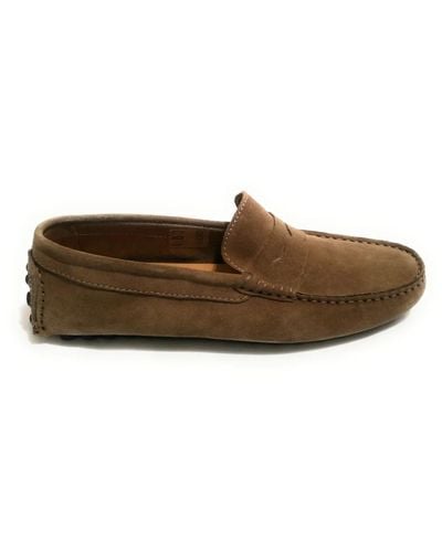 Antica Cuoieria Shoes > flats > loafers - Marron