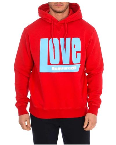 DSquared² Hoodies - Rot