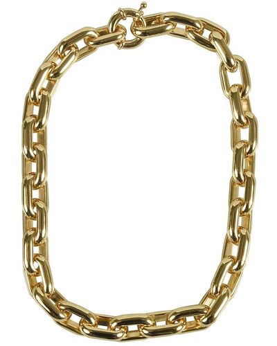 FEDERICA TOSI Chunky chain golden necklace - Mettallic