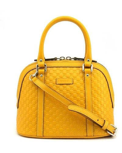 Gucci Cross Body Bags - Yellow