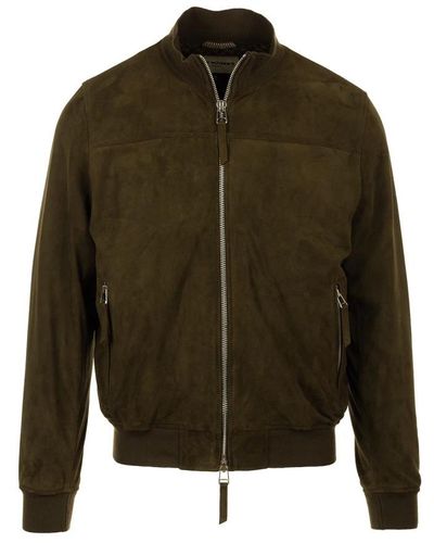 Roy Rogers Leather Jackets - Green