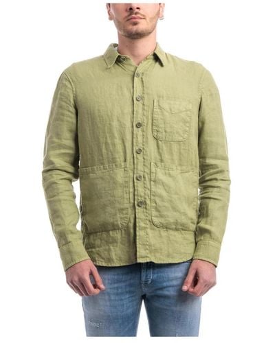 Aspesi Casual Shirts - Green