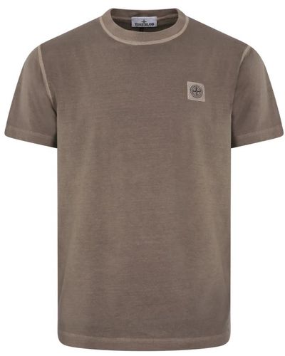 Stone Island T-shirts - Grau