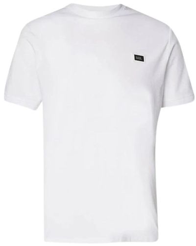 Karl Lagerfeld Weißes regular fit t-shirt