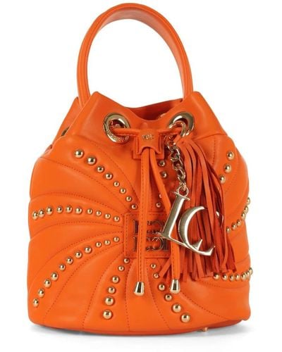 La Carrie Bucket Bags - Orange