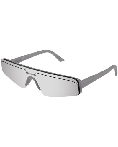 Balenciaga Stylische sonnenbrille für trendigen look - Mettallic