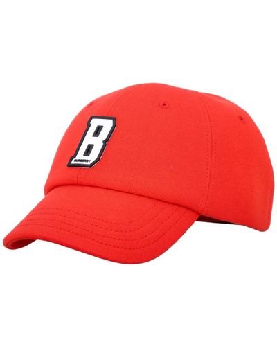 Burberry Caps - Red