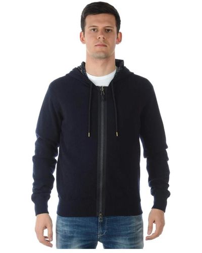 Armani Jeans Sweatshirts & hoodies > zip-throughs - Bleu