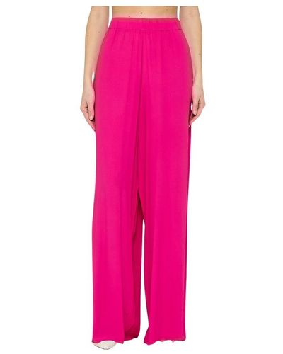 FEDERICA TOSI Wide Trousers - Pink