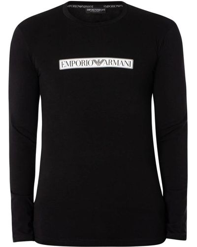 T-shirt a manica lunga Emporio Armani da uomo | Sconto per il Black Friday  fino al 32% | Lyst