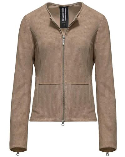Bomboogie Jackets > leather jackets - Marron