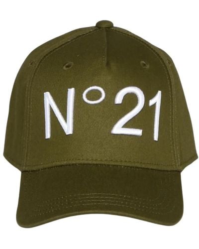 N°21 Caps - Green