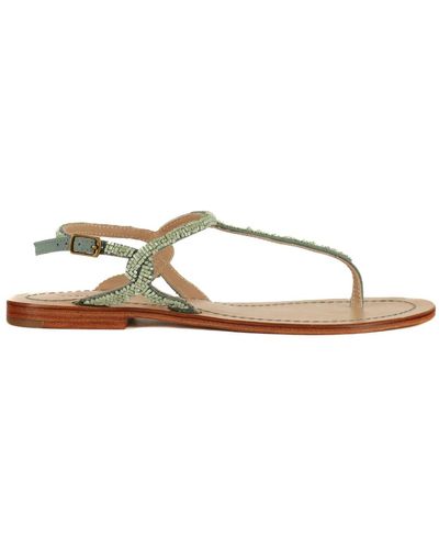 Maliparmi Flat sandals - Metálico
