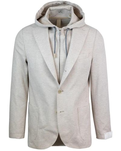 Eleventy Blazers - Grey