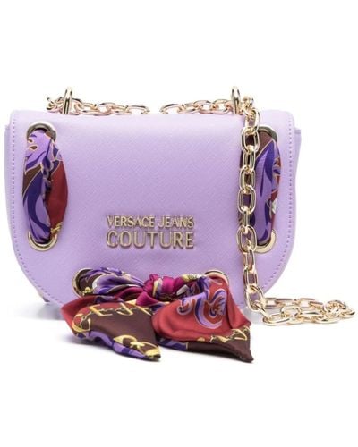 Versace Jeans Couture Cross Body Bags - Purple