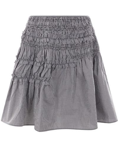 Cecilie Bahnsen Skirts > short skirts - Gris