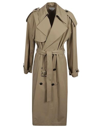 Bottega Veneta Coats > trench coats - Neutre