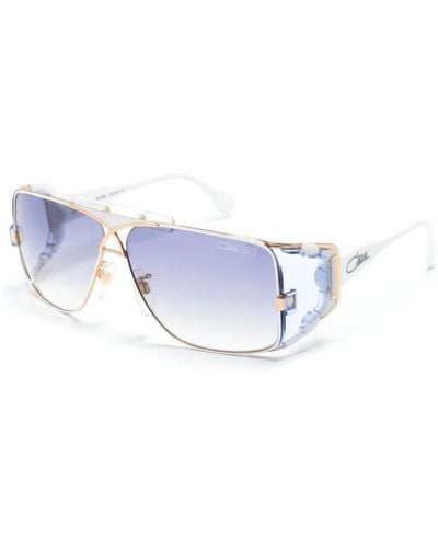 Cazal Weiße sonnenbrille für den täglichen gebrauch - Blau