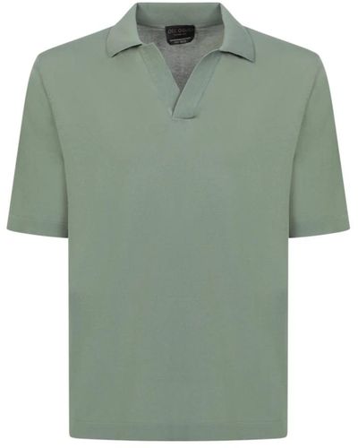 Dell'Oglio Tops > polo shirts - Vert