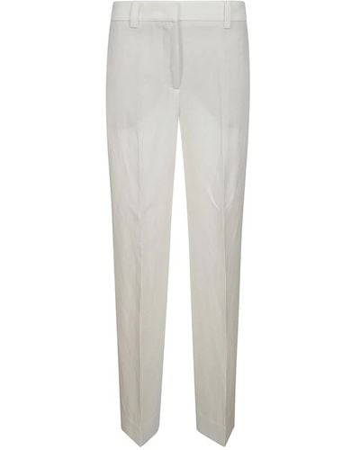 Incotex Trousers > slim-fit trousers - Gris