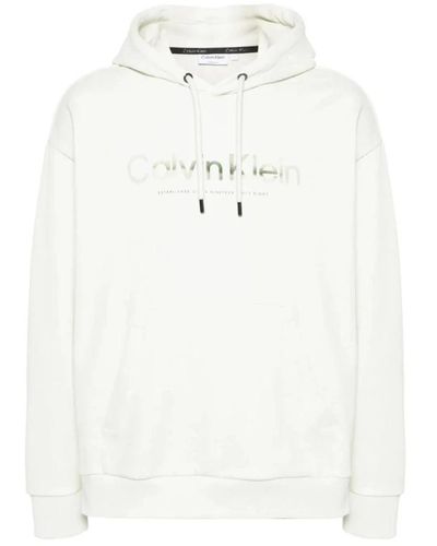 Calvin Klein Weiße pullover für männer