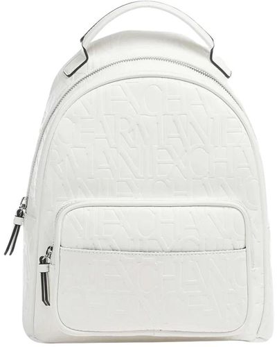 Armani Exchange Bags > backpacks - Blanc