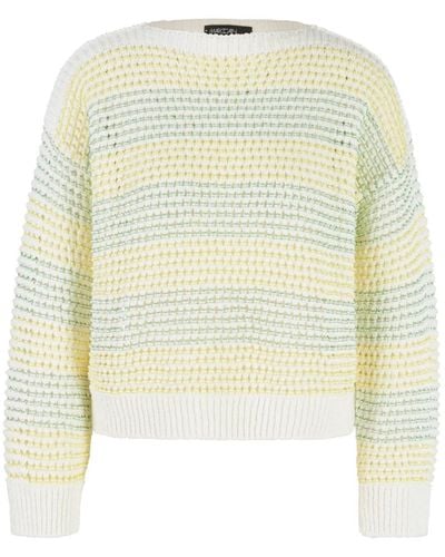 Marc Cain Casual gestrickter pullover - Gelb