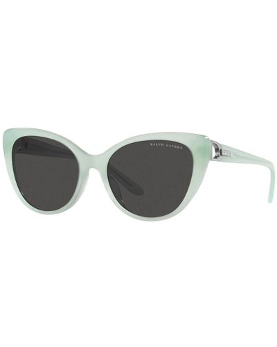 Ralph Lauren Mintgrüne/graue sonnenbrille rl 8215bu