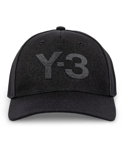 Y-3 Logo kappe - Schwarz