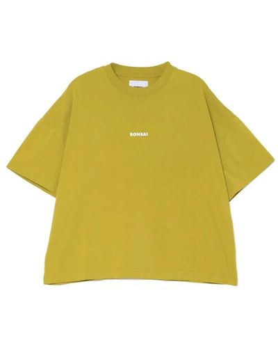 Bonsai Tops > t-shirts - Jaune
