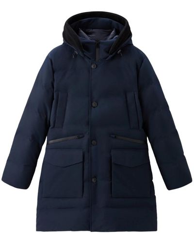 Woolrich Winter Jackets - Blue