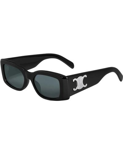 Celine Triomphe xl quadratische sonnenbrille schwarz grau,sunglasses
