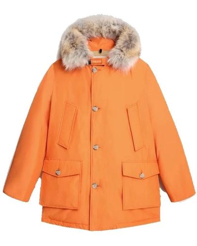 Woolrich Winter Jackets - Orange