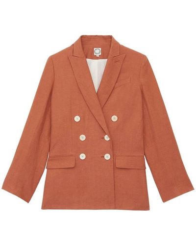 Ines De La Fressange Paris Jackets > blazers - Orange