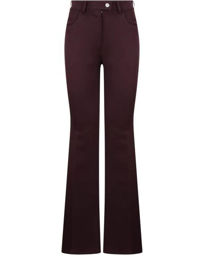 Courreges Trousers > wide trousers - Violet