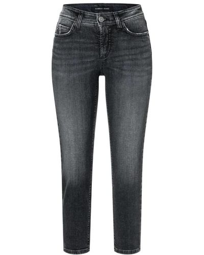 Cambio Piper Short Jeans 0083 04 9226 - Grau