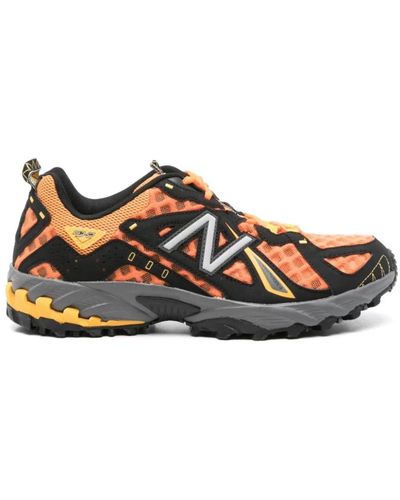 New Balance Orange mesh sneakers - Braun