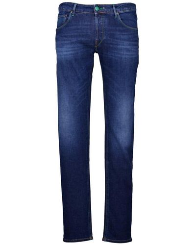 Hand Picked Slim-Fit Jeans - Blue
