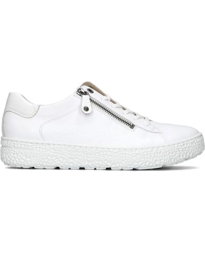 Hartjes Weiße sneakers mit reißverschluss