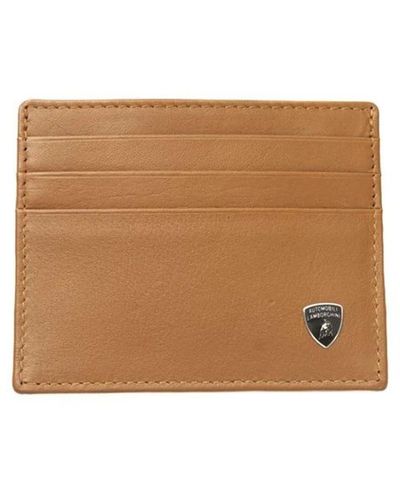 Automobili Lamborghini Wallets & cardholders - Braun