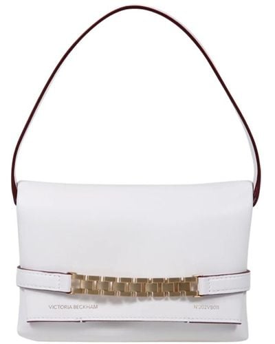 Victoria Beckham Mini pouch bianca - elegante indispensabile - Bianco