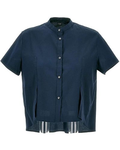 Fay Colección de camisas casuales - Azul