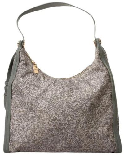 Borbonese Handbags - Grey