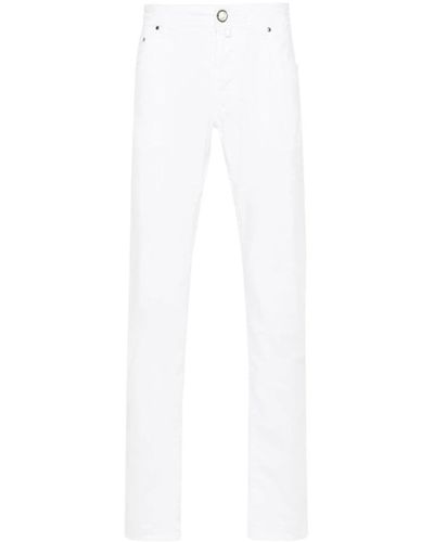 Jacob Cohen Slim-Fit Jeans - White