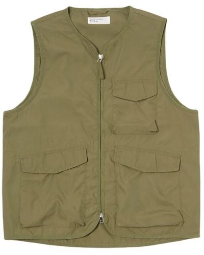 Universal Works Jackets > vests - Vert