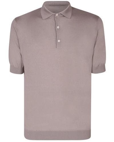 Lardini Polo shirts - Braun