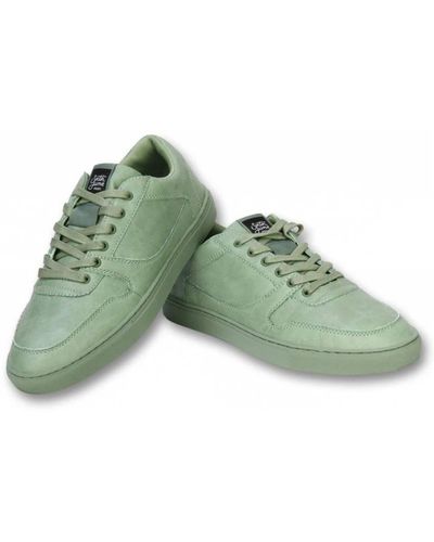 Sixth June Schuhe - seed essential sneakers - olivgrün