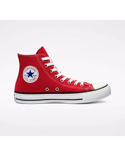 Converse Chuck Taylor All Star Hi Top Sneakers - Rot