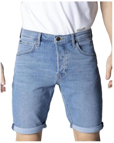 Lee Jeans Men's Shorts - Blau