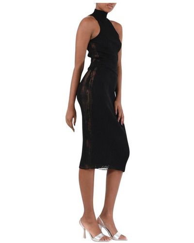 Roberto Collina Knitted Dresses - Black